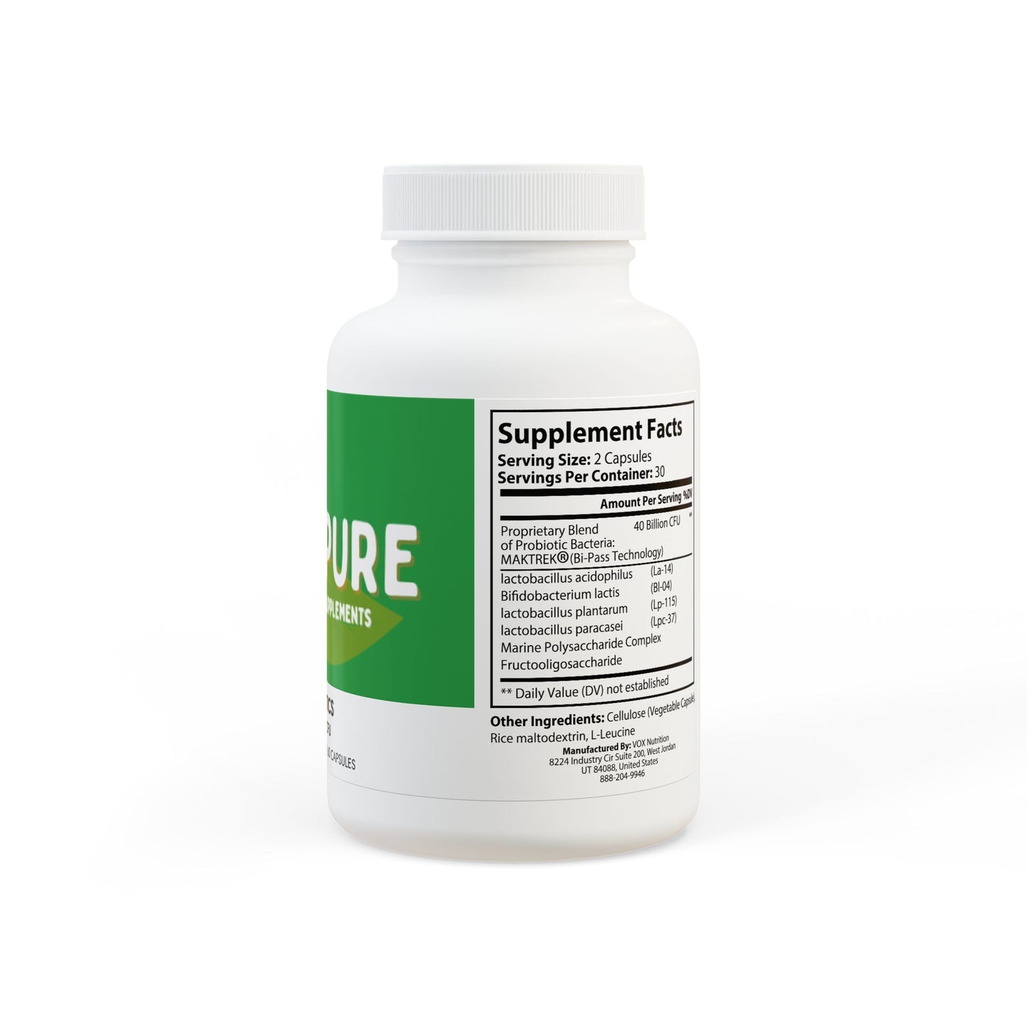 Probiotics Supplement (60 Capsules)