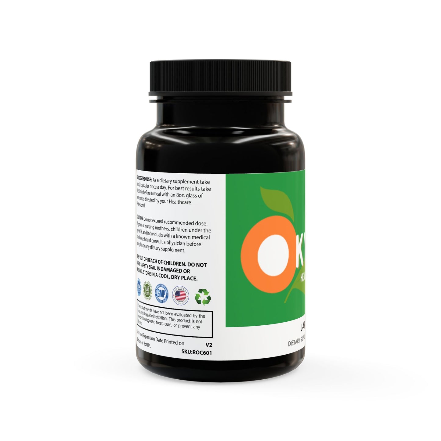 L-Arginine Supplement (60 Capsules)