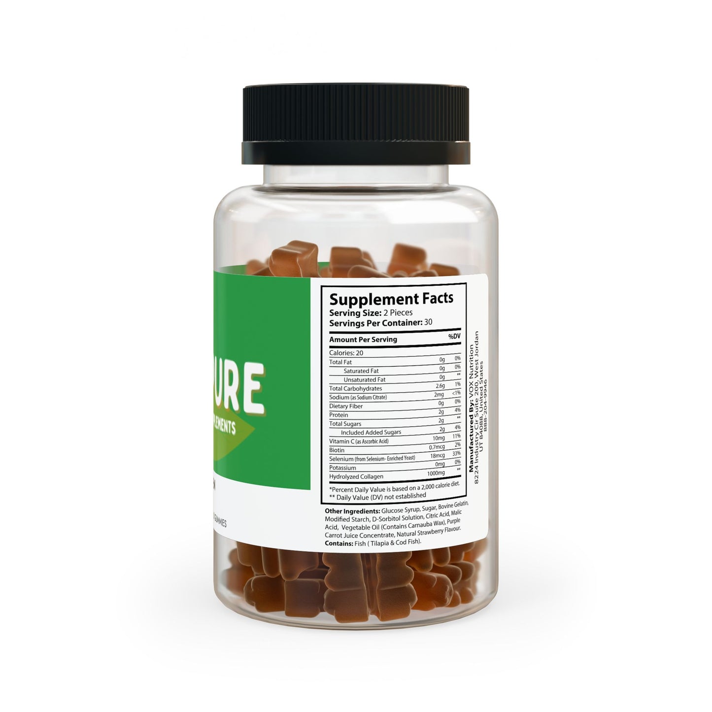 Collagen Gummies (60 Gummies)