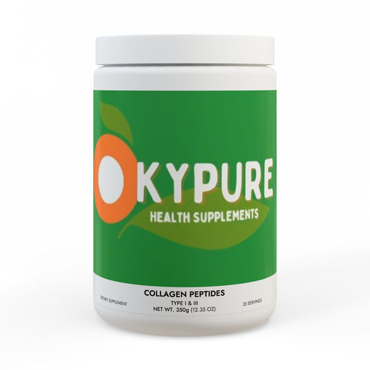 Collagen Peptides Type I & III Supplement (350g, 12.3oz)