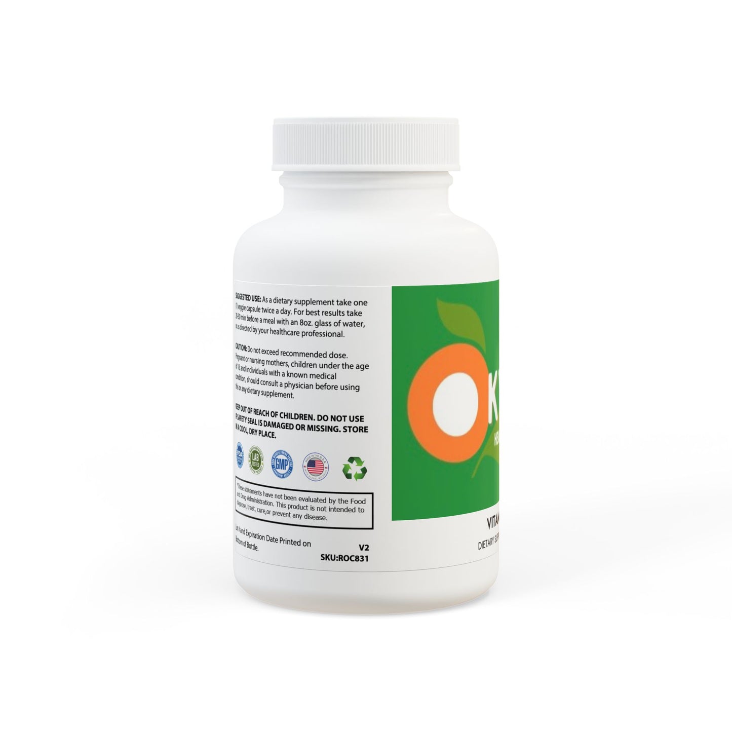 Vitamin K2 + D3 Supplement (60 Capsules)