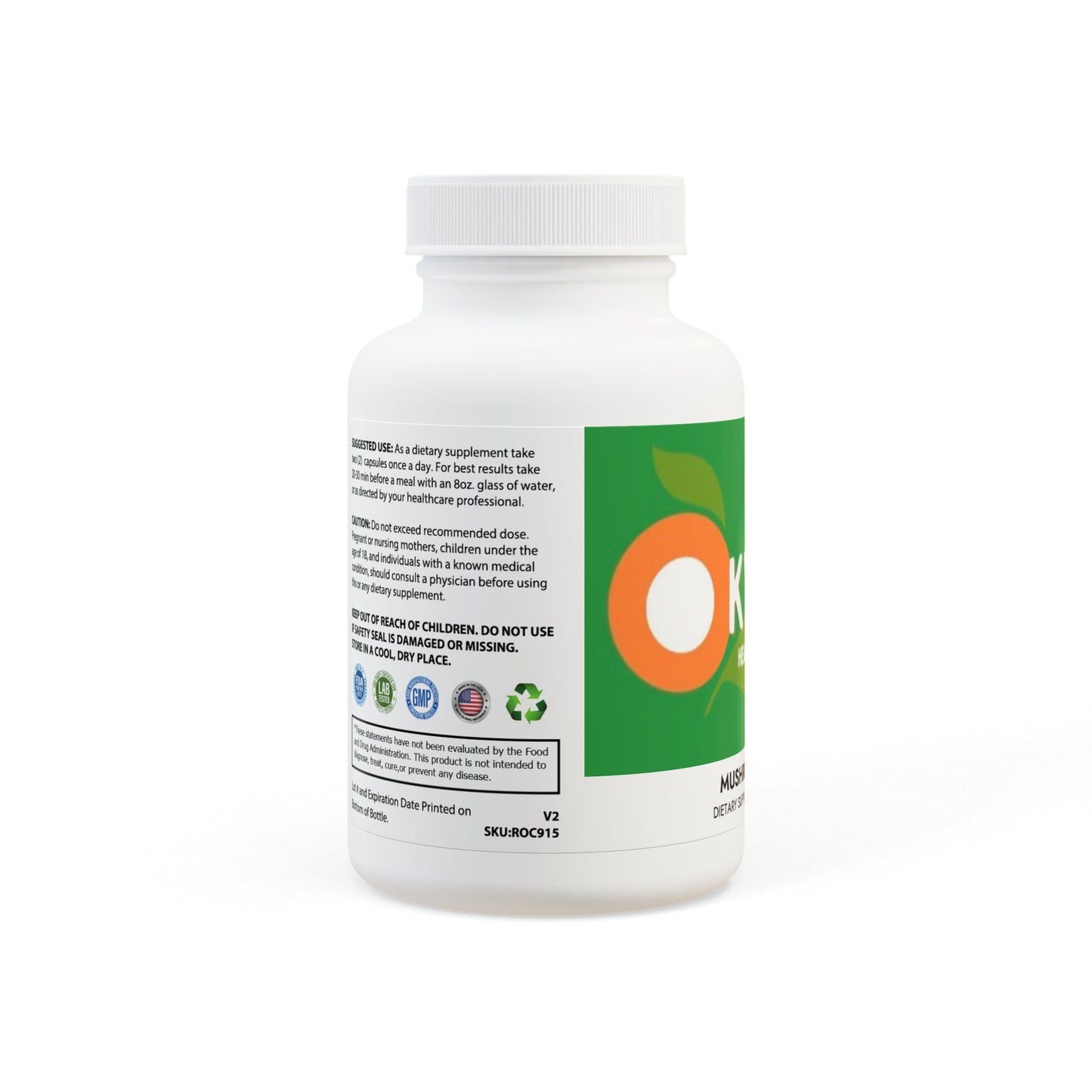 Mushroom Blend Supplement (60 Capsules)